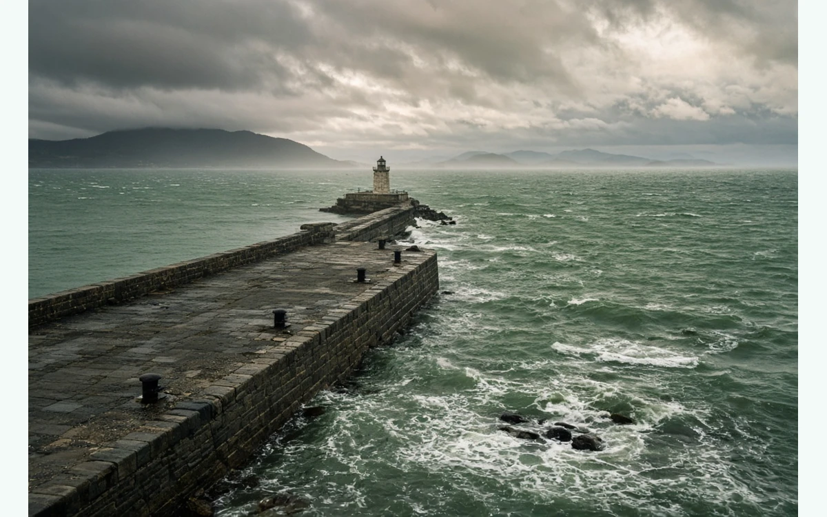 海角港图